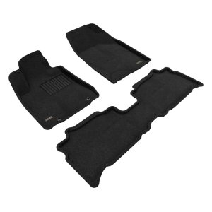 Lexus RX350 Floor Mats - Front and Rear - 3D MAXpider - Elegant Series - Black - `04-`09 Lexus RX350 Floor Mats - Front and Rear - 3D MAXpider - Elegant Series - Black - `04-`09